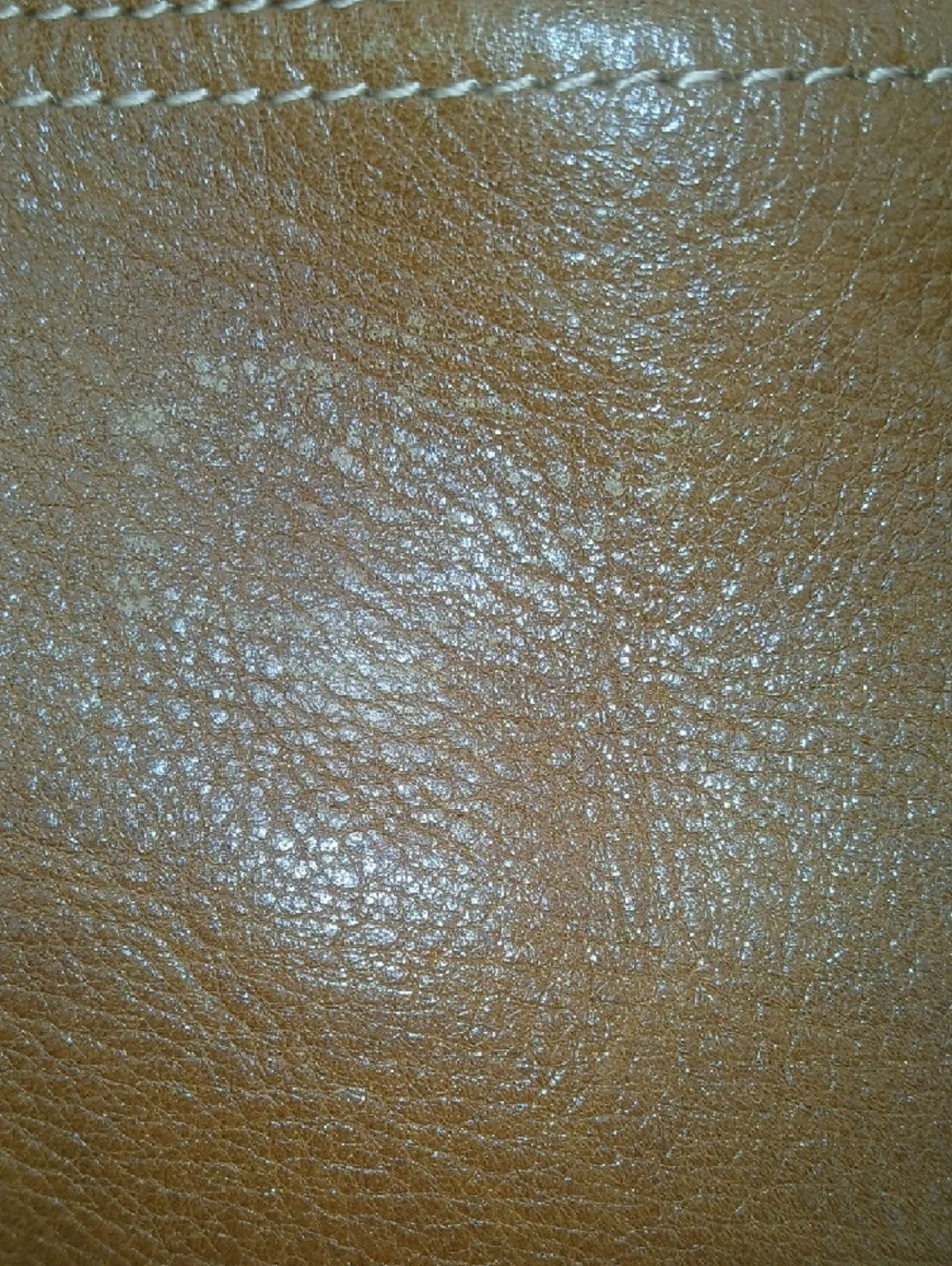 Mulberry Cognac Leather Zip Document Case UNISEX